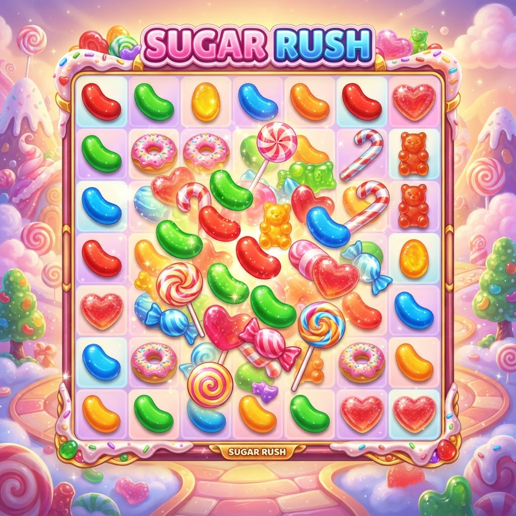 Sugar Rush pokie by Pragmatic Play